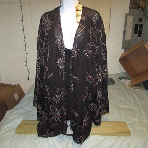 Russell Kemp Women New York Long Sleeve Blouse Sz 5X